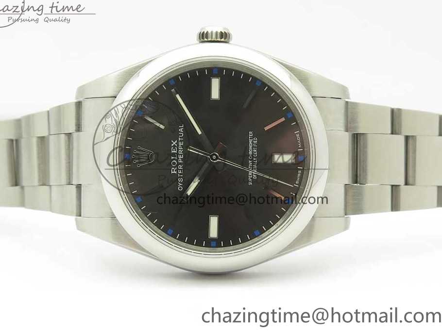 MiroTime 0511 Oyster Perpetual 39mm 114300 UBF 1:1 Best Edition Gray Dial on SS Bracelet A GoodFit 3295